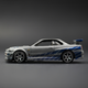 Illustration for article titled Hot Wheels Fast and Furious Series: Brian OConners R34 Skyline